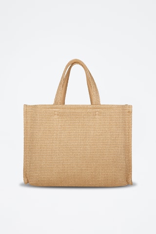 Tote bag G-Tote Raffia Medium - Beige