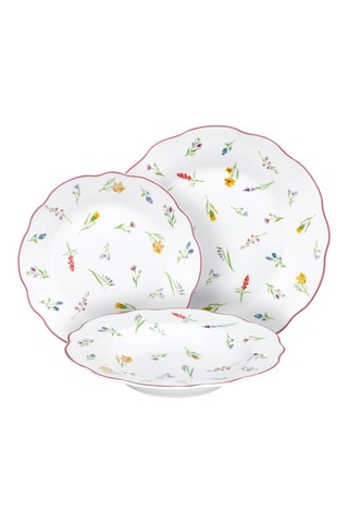 Serviço em porcelana Cappettata Millefiori - 18 peças