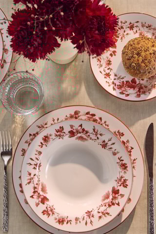 Serviço em porcelana Charlotte - 18 peças