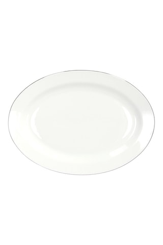 Travessa de serviço em porcelana Madison Fascetta - 31 cm