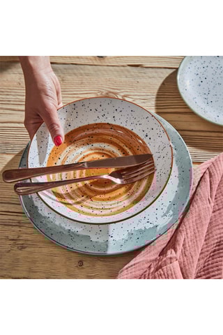 Serviço em New Bone China Sienna - 18 peças