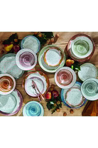 Serviço em New Bone China Sienna - 18 peças