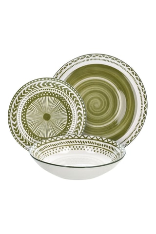 Serviço de porcelana Madison Hakuna - 18 peças