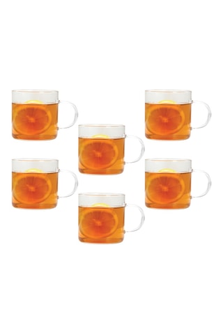 6 chávenas para chá em vidro borossilicato Lyra - 28 cl