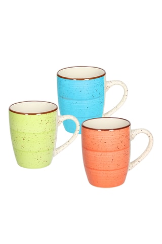 6 canecas em arenito Louise - 37 cl