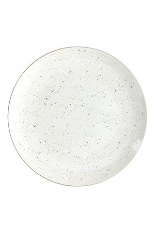 6 pratos rasos em porcelana Bamboo - 27 cm