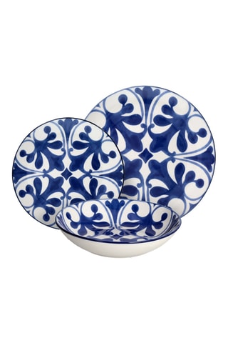 Serviço em porcelana Majolica - 18 peças