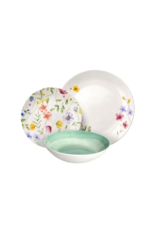 Serviço em porcelana Petals - 18 peças