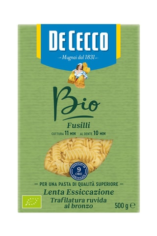 12 x Fusilli ecológicos - 500 g
