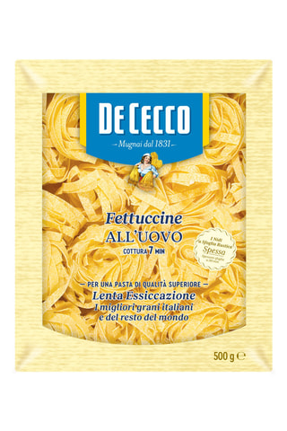 8 x Fettuccine al huevo - 500 g