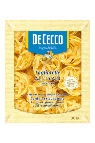 8 x Tagliatelle al huevo - 500 g