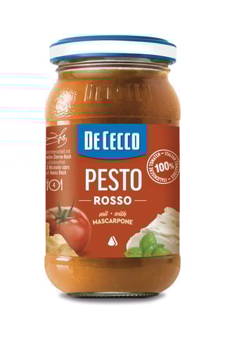 12 x Pesto rosso - Tomate, mascarpone, albahaca - 200 g