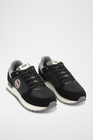 Sapatilhas em nobuck - Preto