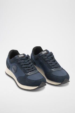 Sapatilhas em nobuck - Azul