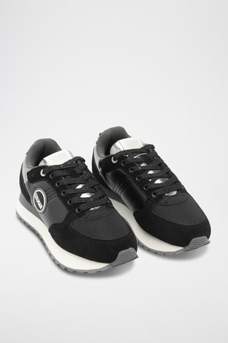 Sapatilhas em nobuck - Preto