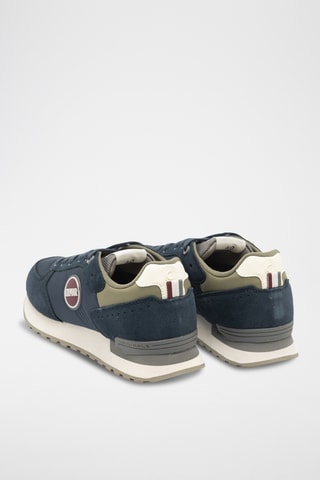 Zapatillas de piel - Azul