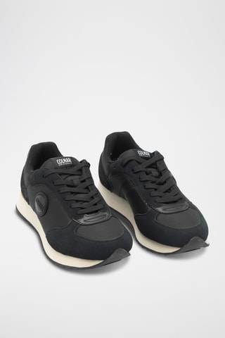 Sapatilhas em nobuck - Preto