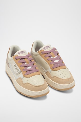 Sapatilhas em nobuck - Bege