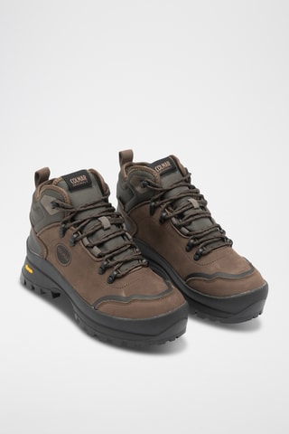 Boots em couro - Castanho