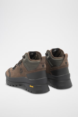 Boots em couro - Castanho