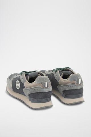 Sapatilhas em nobuck - Cinzento