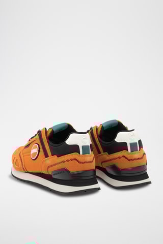 Sapatilhas em nobuck - Laranja