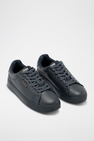 Sapatilhas em couro - Azul-marinho