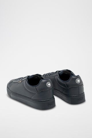 Sapatilhas em couro - Azul-marinho