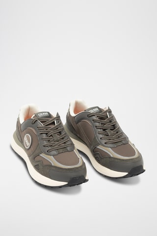 Sapatilhas em nobuck - Castanho