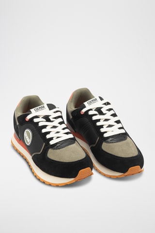 Sapatilhas em nobuck - Preto