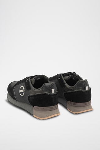 Sapatilhas em nobuck - Preto