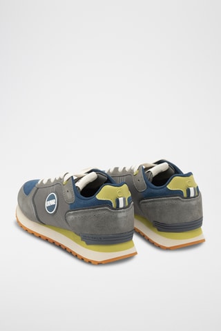 Sapatilhas em nobuck - Cinzento