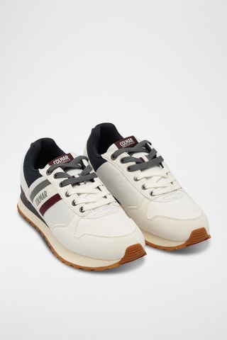 Sapatilhas em nobuck - Branco