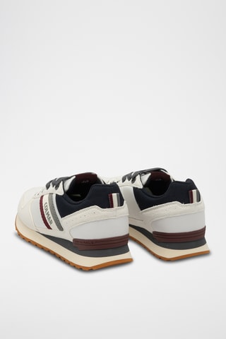 Sapatilhas em nobuck - Branco