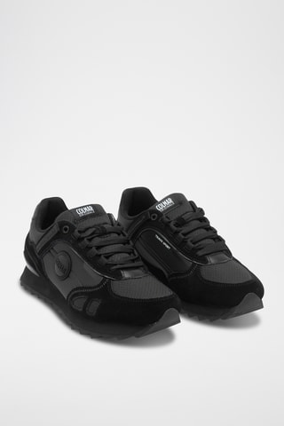 Sapatilhas em couro - Preto