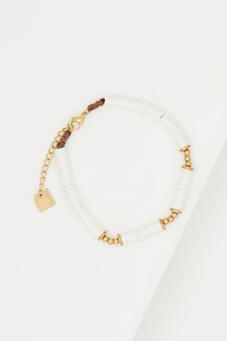 Bracelet Agate blanche