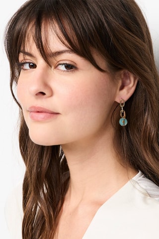 Boucles d'oreilles Amazonite