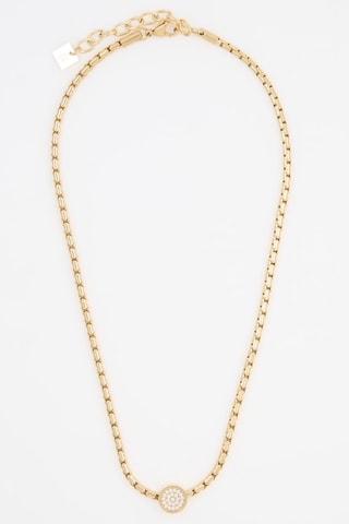 Collier - Doré et blanc