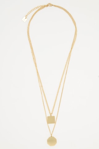 Collier multi-rangs - Doré