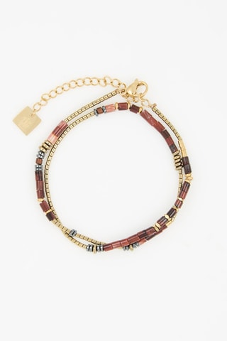 Bracelet multi tours - Œils-de-tigre