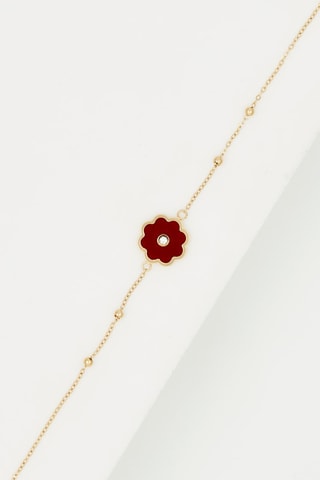 Bracelet - Doré et rouge