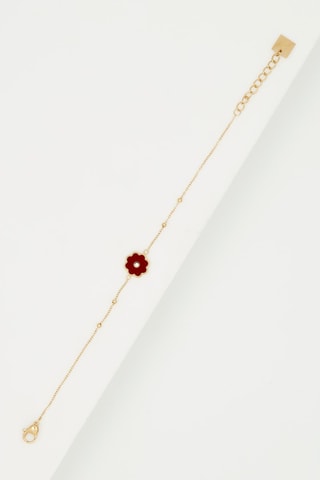 Bracelet - Doré et rouge