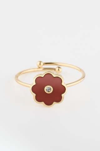 Bague Doré et marron