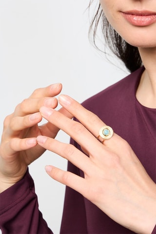 Bague Amazonite