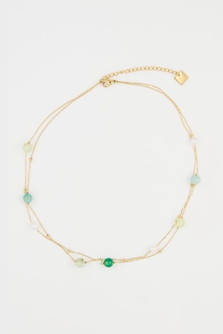 Collier multirangs Calista - Doré