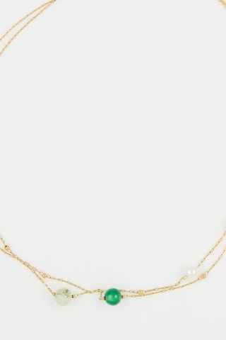 Collier multirangs Calista - Doré