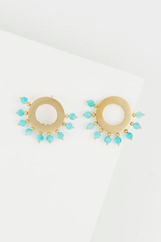 Boucles d'oreilles - Amazonites