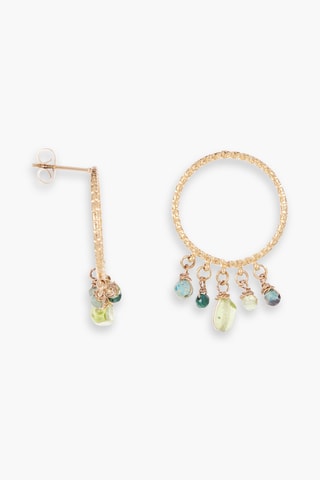 Boucles d'oreilles - Olivines