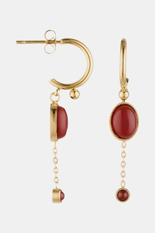 Boucles d’oreilles - Cornalines 