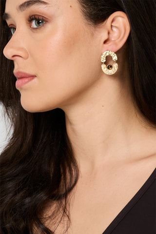 Boucles d’oreilles - Quartz fumés